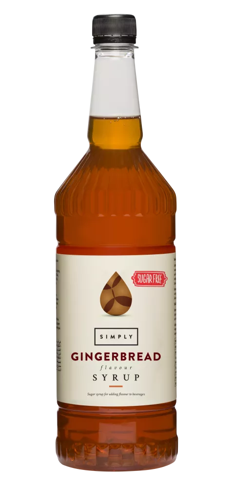 Simply Sugar Free Gingerbread Syrup - 1 Litre